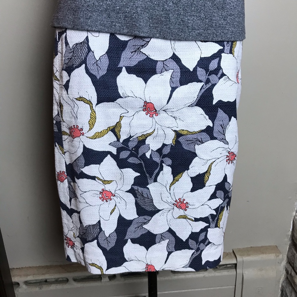 Ann Taylor Floral Skirt size 6